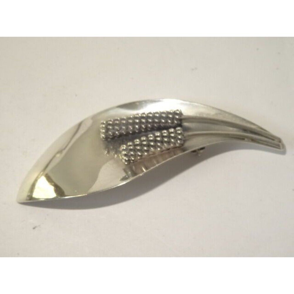 A & K Aare Krogh Denmark Sterling Silver Calla Lily Pin Brooch